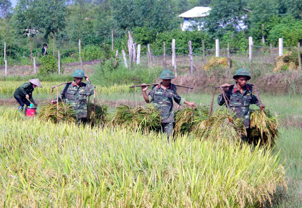 Nhờ có bộ đội Trung đoàn 95
